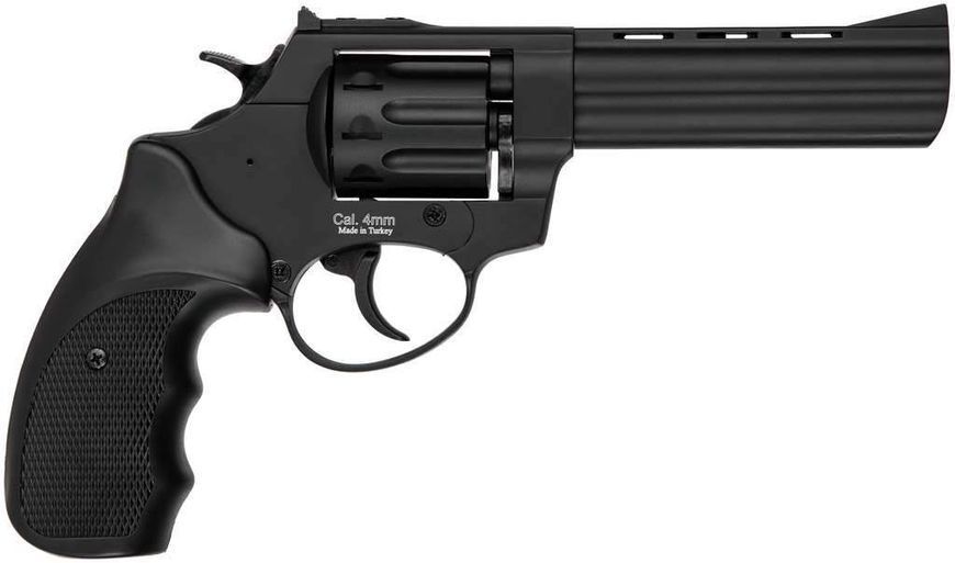 Револьвер под патрон Флобера Ekol Viper 4.5" стальной барабан черный 190 м/с 2282 фото