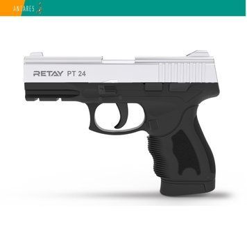 Пістолет стартовий Retay PT24/PT23 Taurus 24/7 нікель (R506980N) 2123 фото